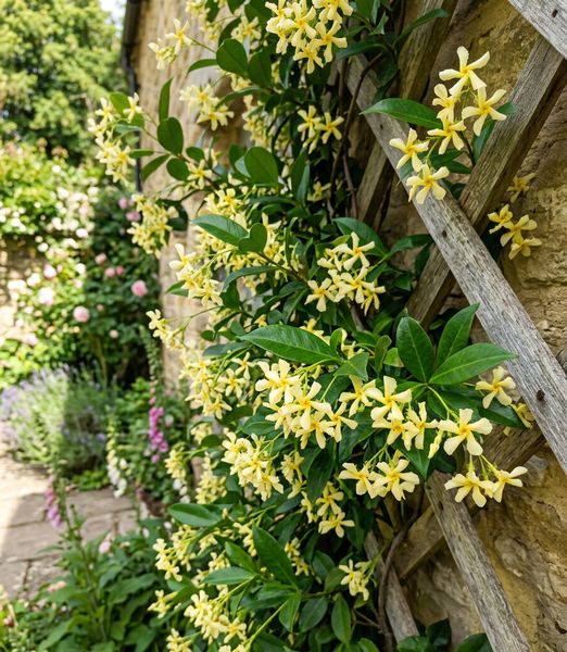 Trachelospermum jasminoides ‘Lutea’